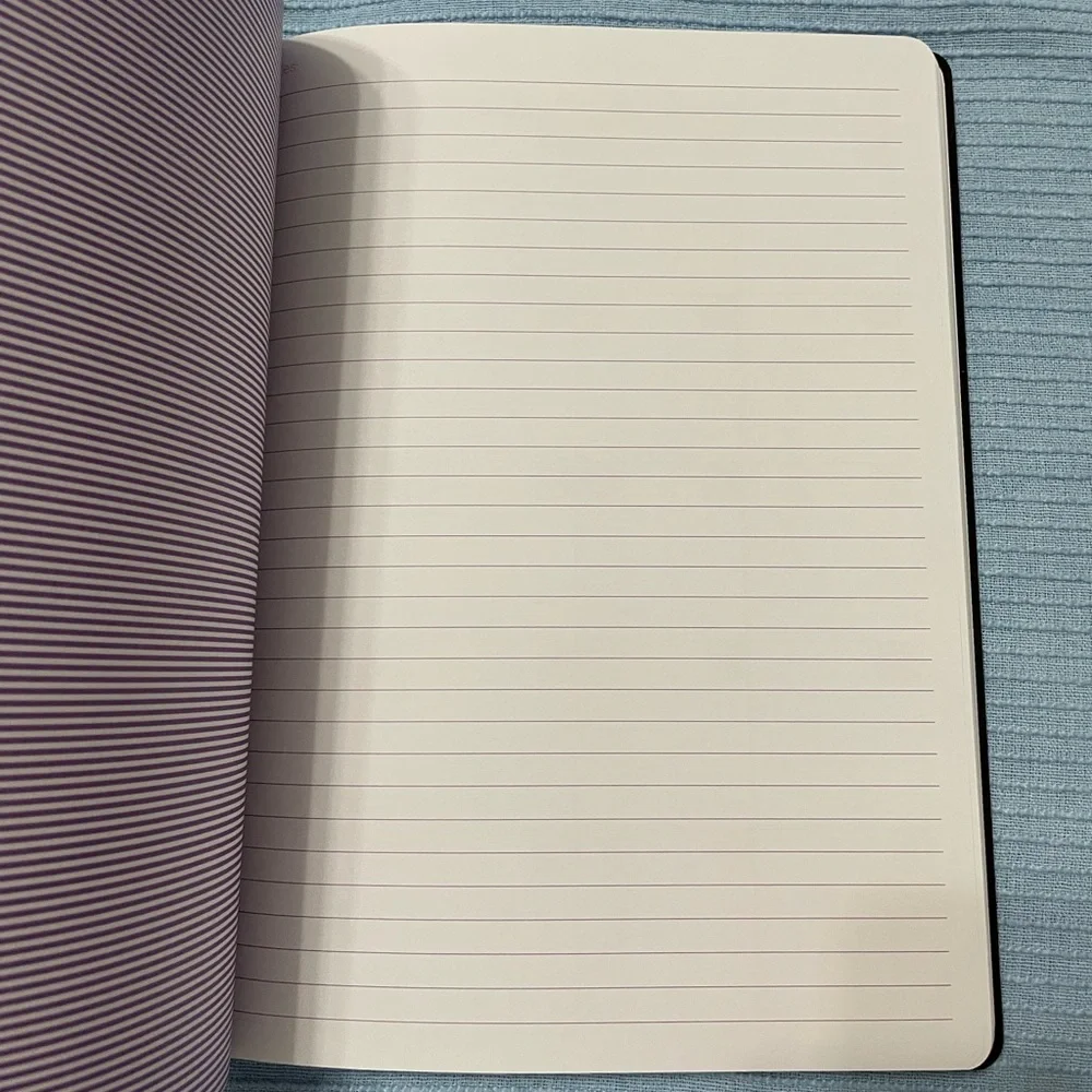 Purple & gold Undated Planner